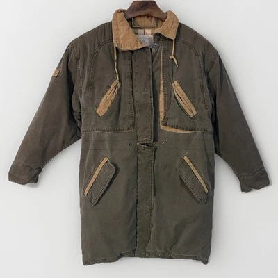 Abrigo de Colección Mulberry Street Lona Pana Borde Franela Forrado Utilidad Tarea M Foto 1 de 4
