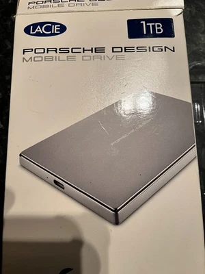 LaCie Porsche Design 1TB HD,External Portable USB C Hard Drive - Image 1 of 4