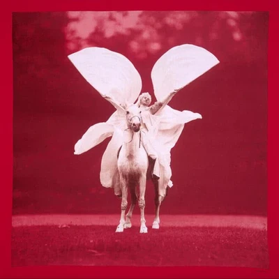 Hermes Scarf 52" NEW+TAGS RARE 2007 'LA CAVALIERE AILÉE Mousseline Shawl Carre - Image 1 of 4