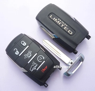NEW OEM 2025-2026 RAM 1500 LIMITED keyless entry remote key fob OHT-4882056 - Image 1 of 4