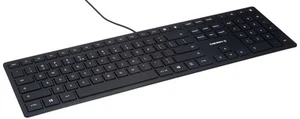Cherry JK-1600EU-2 USB Keyboard (US International Layout - QWERTY) Black Interna - Picture 1 of 5