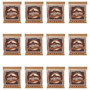 12 sets Ernie Ball Acoustic Guitar Strings 10-50 Phosphor Bronze EXTRA LIGHT - Picture 1 of 9