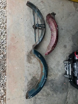 HONDA CB160 1965/66 前挡泥板及后部二手 — 第 1/4 张图片