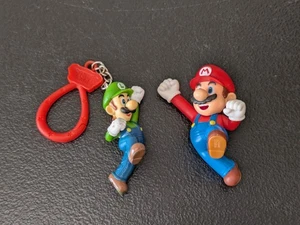 Jakks Pacific 2020 Nintendo Super Mario Bros Jumping Mario 3" Luigi Toys Bundle - Imagen 1 de 4