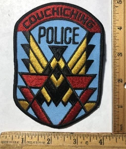 Vintage Obsolete Couchiching First Nation Tribal Police Patch Ontario Canada - Picture 1 of 2