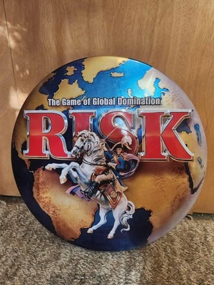 Risk Board Game 2003 Collectors Edition Metal Tin Toys R Us Exclusive - Image 1 of 4
