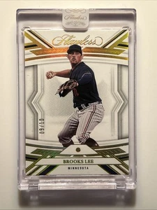 2023 Panini Flawless -Diamond - #3 Brooks Lee 09/10 (RC) Minnesota Twins Encased - Picture 1 of 13