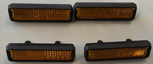 BICYCLE PEDAL REFLECTOR 2 set pedals Reflectors 2 sets OTHERS - Picture 1 of 4