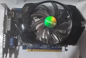 GIGABYTE GT 640 2GB GDDR3 PC Graphics Card (GV-N6400C-2GI) VGA, 2 X DVI, HDMI - Picture 1 of 4
