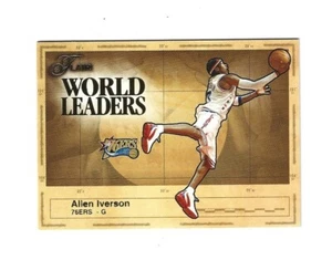 2003-04 Flair World Leaders #10 Allen Iverson  PHILADELPHIA 76ERS - Bild 1 von 1