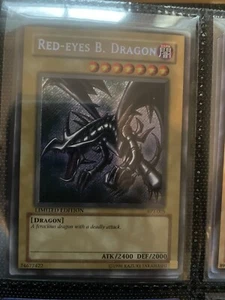 Red-Eyes B. Dragon (BPT-005) YuGiOh Card *NM Condition* Secret Rare - Picture 1 of 5