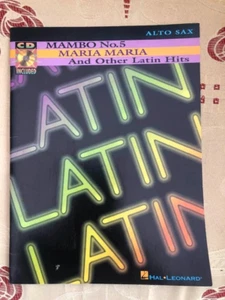 Altsaxophon Latin Hits Mambo Nr. 5 und mehr Playalong Notenbuch mit CD - Bild 1 von 4