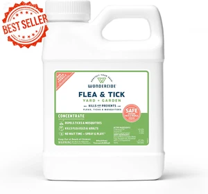 Flea and Tick Spray Concentrate 16Oz Natural Yard Garden Insect Control Safe Pet - Picture 1 of 12