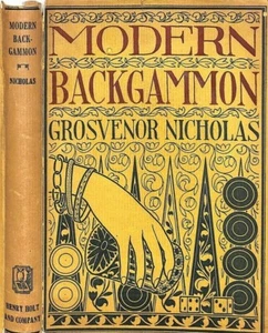 "Modern Backgammon" 1928 NICHOLAS, Grosvenor  - Bild 1 von 6