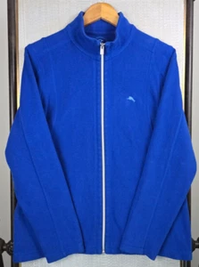 TOMMY BAHAMA Womens Size Large Full Zip Thick Cotton/Spandex Sweatshirt Jacket - Picture 1 of 18