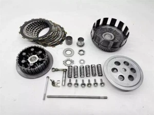 2008 Honda CRF450R Clutch Assembly OEM Basket Hub Plate Kit Pressure CRF 450R - Foto 1 di 5