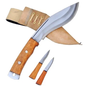 8 inches long Blade Afghan issue khukuri-Gurkha kukri-hunting and camping knife - Picture 1 of 9
