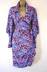 VIVIENNE WESTWOOD RUNWAY Floral Wrap Dress UK 8 Witches Wedding Party Cruise - Picture 1 of 9