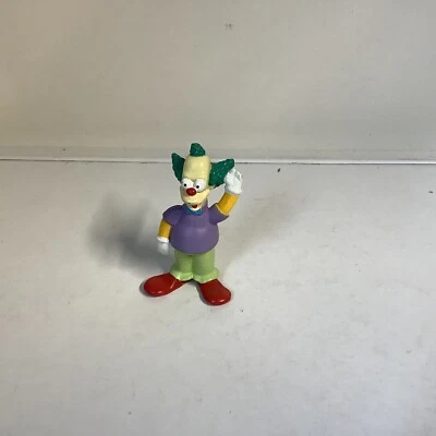 The Simpsons Figure Krusty The Clown figure simpsons 2.5” Fox Pvc Figure 1997 - Image 1 of 4