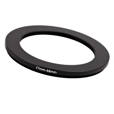 77mm to 58mm Stepping Step Down Filter Ring Adapter 77mm-58mm - Image 1 of 2