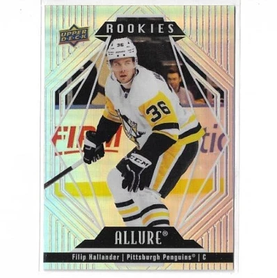 2022-23 Upper Deck Allure Filip Hallander Rookie #112 - Penguins - Image 1 of 2