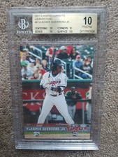 2017 Lansing Lugnuts Vladimir Guerrero Jr BGS 10 PRISTINE GEM MINT Rookie Card