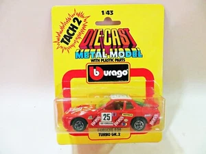 BURAGO TACH 2 4811 'PORSCHE 924 TURBO GR.4 RACING CAR #25' 1:43 MIB/BOXED/CARDED - Picture 1 of 5