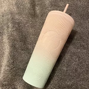 Starbucks Tumbler Vietnam Singapore Scale Ombré Venti Tumbler Watermelon Cup - Picture 1 of 12