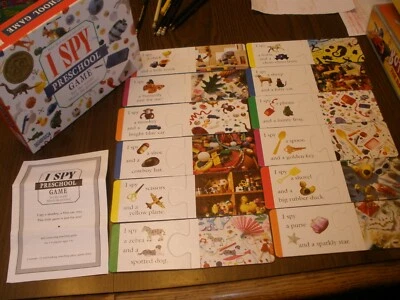 1997 Briarpatch I Spy Preschool Game Complete - Image 1 of 4