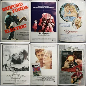 Lot of 6 Vintage Romantic Comedies Theatrical Film Folded Movie Posters 27"x41” - Picture 1 of 7