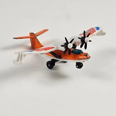 Mattel 2006 Matchbox Hydro Prop Diecast Metal Airplane MBX Coast Patrol TB18 - Image 1 of 2