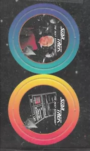 Star Trek The Next Generation Launch Edition Stardisc Discs Pogs Complete Set - Picture 1 of 1