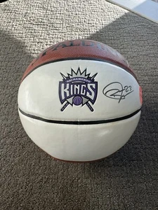 Sacramento Kings BEN MCLEMORE Signed Autographed Logo Basketball - Picture 1 of 2