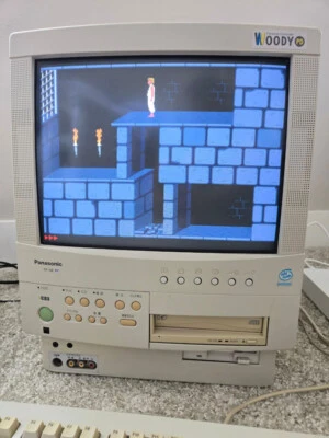 Retro PC Panasonic for 3DO/Goldstar/Sanyo REAL PS1 Nintendo64 Genesis Famicom TV - Image 1 of 4