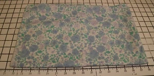 Funda de Almohada Cannon Canterbury Peinado Percal 100% Algodón Azul Floral 20" x 32" - Imagen 1 de 4