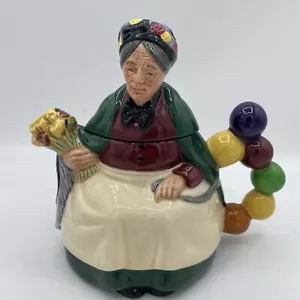Royal Doulton Old Balloon Seller Teekanne 1989 D 6854 Figur Teekanne - Bild 1 von 12
