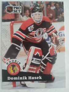 Dominik Hasek 1991 Pro Set Rookie