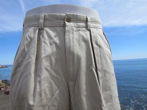 NWT 36 Bills Khakis M1P-KCC chamois cloth pleated front USA Relaxed Fit cotton - Picture 1 of 11