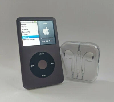 iPod Classic 7th Generation | 2200mAh Battery & Flash Memory - Grey - Image 1 of 4