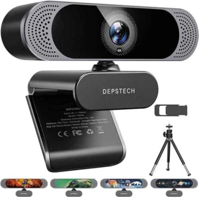  DEPSTECH 4K AF UHD Webcam Sony Sensor DW-49 - Image 1 of 4