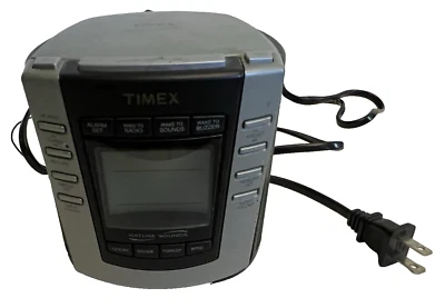 Timex T300B Sleep & Wake Nature Sound Alarm Clock Radio Tested - Image 1 of 4
