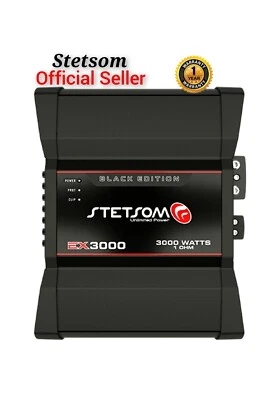 Stetsom EX3000-1 Ohm / Amplificatore digitale 3000 Watt Rms 1 canale gamma co... - Immagine 1 di 4