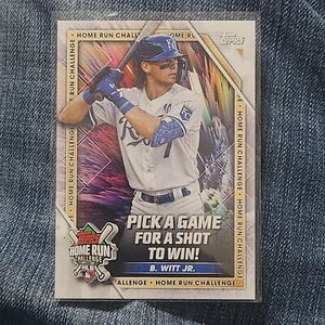 Bobby Witt Jr. 2023 Topps Unscratched Home Run Challenge #HRC-2  - Picture 1 of 3
