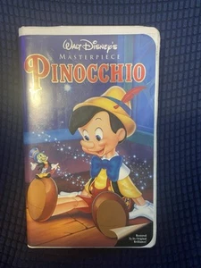 Walt Disney's Masterpiece Pinocchio VHS by Walt Disney Home Video rated G 88mins - Picture 1 of 3