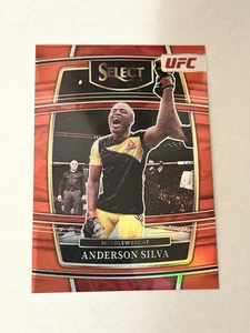 2022 Panini Select Concourse Red UFC Anderson Silva #2 79/99 - Bild 1 von 2