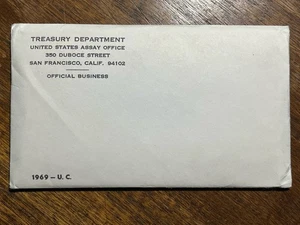 1969 U.S. Mint Uncirculated Set - UNOPENED FROM MINT! - Ships Free! - Picture 1 of 2