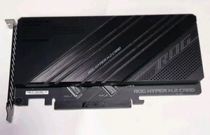 ASUS ROG HYPER M.2 CARD PCIE NVME M.2 KARTA ROZSZERZEŃ. Otwarte pudełko. Nigdy nie używana. - Zdjęcie 1 z 4