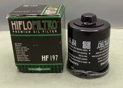 NEW HIFLO FILTRO HF197 OIL FILTER HYOSUNG PGO POLARIS AEON QUAD CROSSLAND QTY 1 Foto 1 de 2