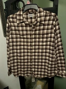 Carhartt Damen Hamilton Flanell Knopfleiste Hemd lila kariert/pink Large 12/14 - Bild 1 von 4