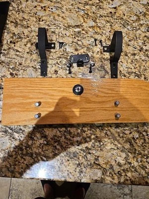 1975 - 1985 Fiat 124 glove box door with hinges and lock - Image 1 of 4